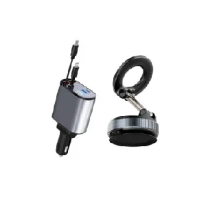 Car Charger + Holder